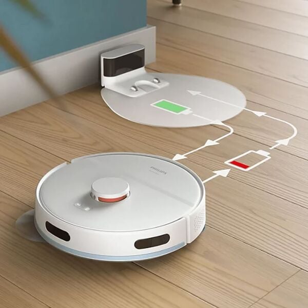 Philips XU2000/26 2000 Serisi Aqua Islak & Kuru Robot Süpürge - Beyaz