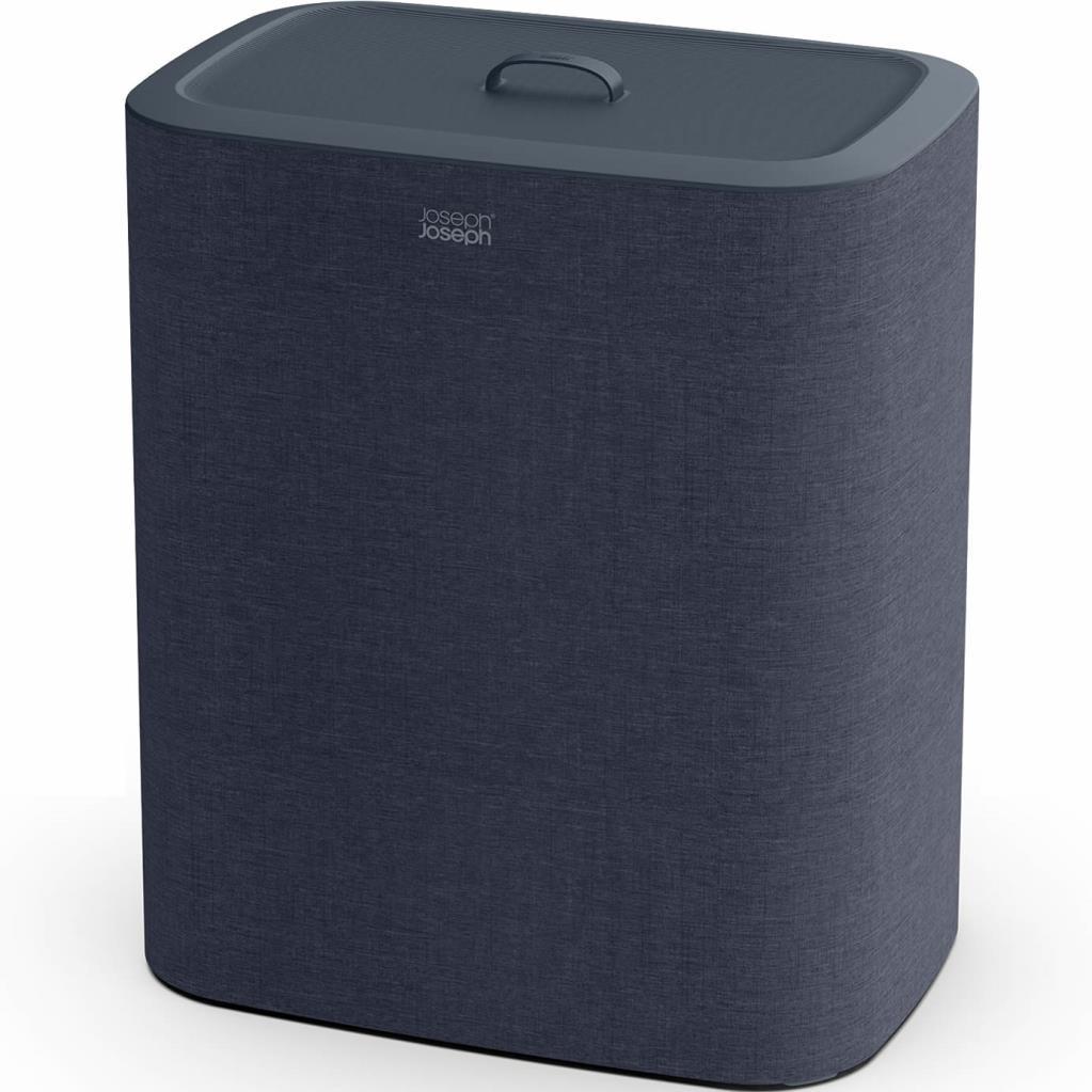 Joseph Joseph 50025 Tota Trio 90 Litre 3 Bölmeli Çamaşır Ayırma Sepeti - Siyah