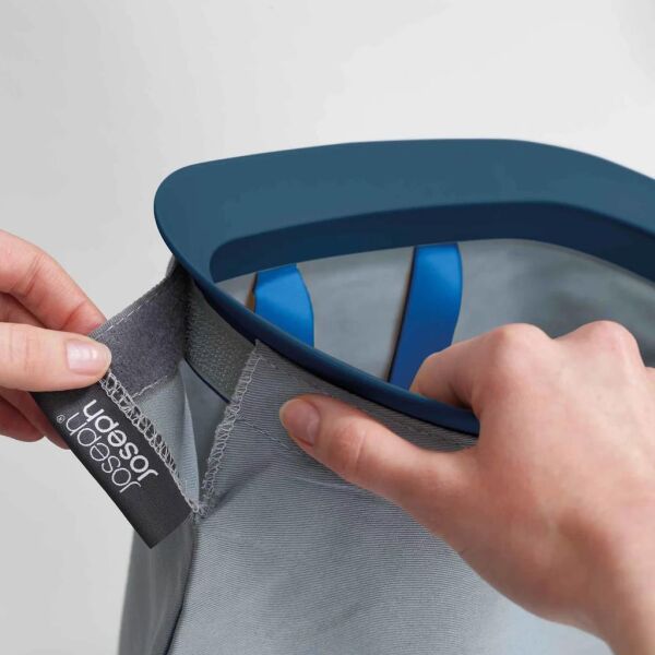 Joseph Joseph 50025 Tota Trio 90 Litre 3 Bölmeli Çamaşır Ayırma Sepeti - Siyah