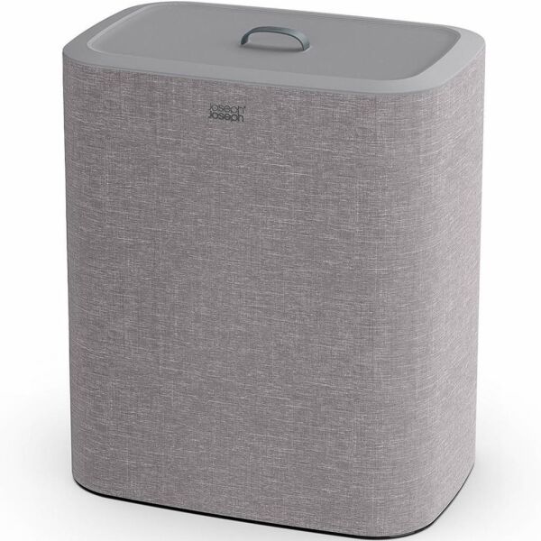 Joseph Joseph 50024 Tota Trio 90 Litre 3 Bölmeli Çamaşır Ayırma Sepeti - Gri