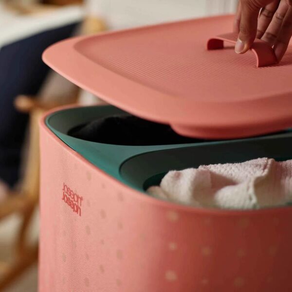 Joseph Joseph 50026 Tota 60 Litre Çamaşır Ayırma Sepeti - Coral