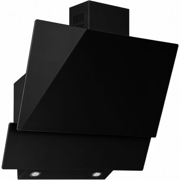 Alveus MOD 3000 Dokumatik Kontrol Yatık Cam Davlumbaz - Siyah