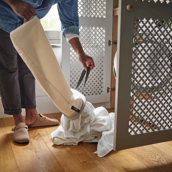 Joseph Joseph 50019 Tota 60 Litre Çamaşır Ayırma Sepeti - Ekru