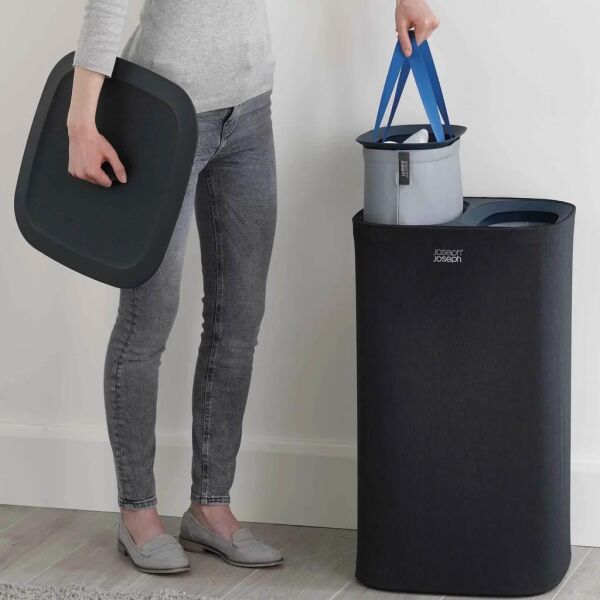 Joseph Joseph 50002 Tota 60 Litre Çamaşır Ayırma Sepeti - Siyah