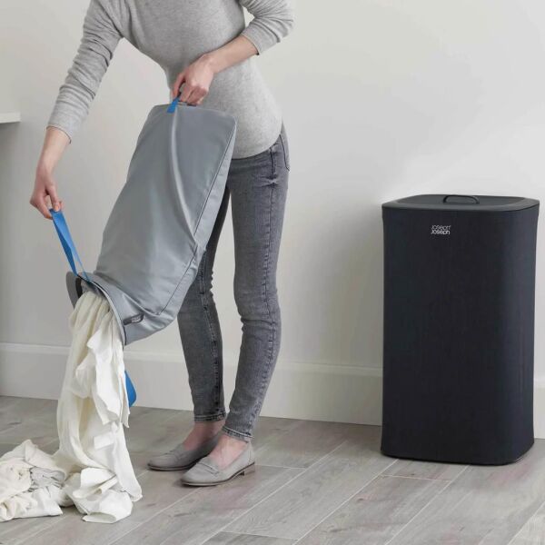 Joseph Joseph 50002 Tota 60 Litre Çamaşır Ayırma Sepeti - Siyah