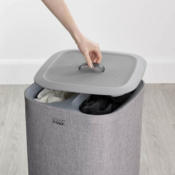 Joseph Joseph 50001 Tota 60 Litre Çamaşır Ayırma Sepeti - Gri