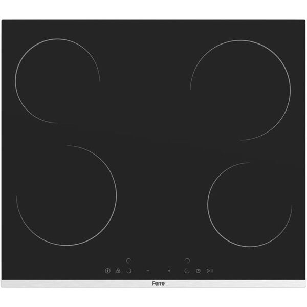 Ferre MS261 Vitroseramik Inox Çıtalı Ankastre Cam Ocak