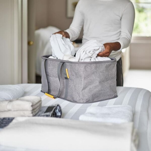 Joseph Joseph 50033 Tota 60 Litre Çamaşır Sepeti ve Torba Seti - Gri