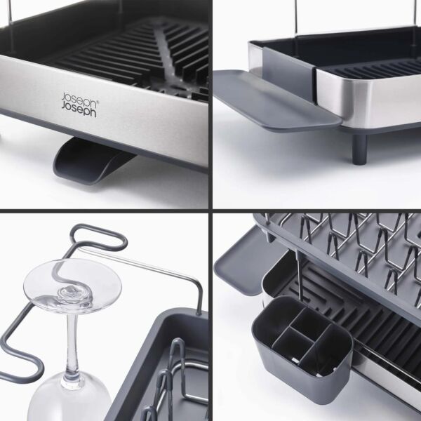 Joseph Joseph 851647 Excel 2 Katlı Bulaşıklık - Paslanmaz Çelik