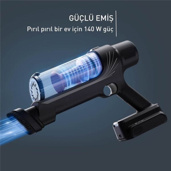 Tefal TY6A35TR X-Pert 7.60 Allergy Kablosuz Şarjlı Dikey Süpürge - 4300010404