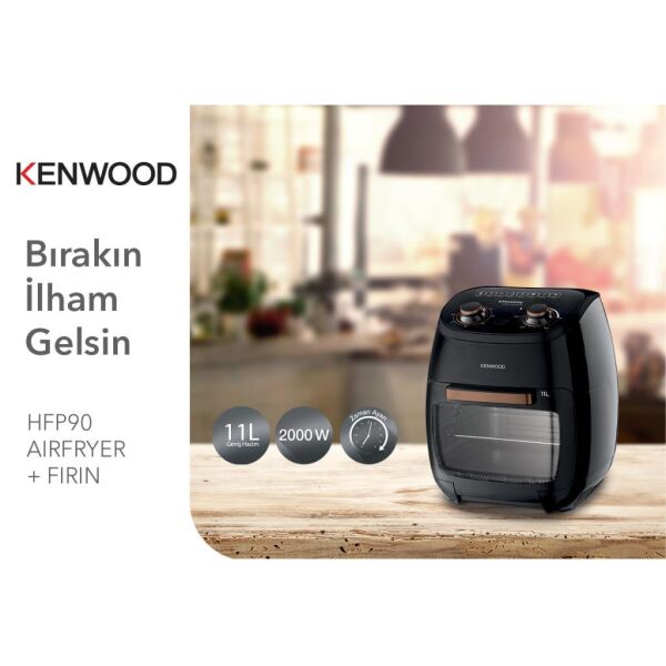 Kenwood HFP90 2000 Watt 11 Litre Çok Fonksiyonlu Mini Fırın