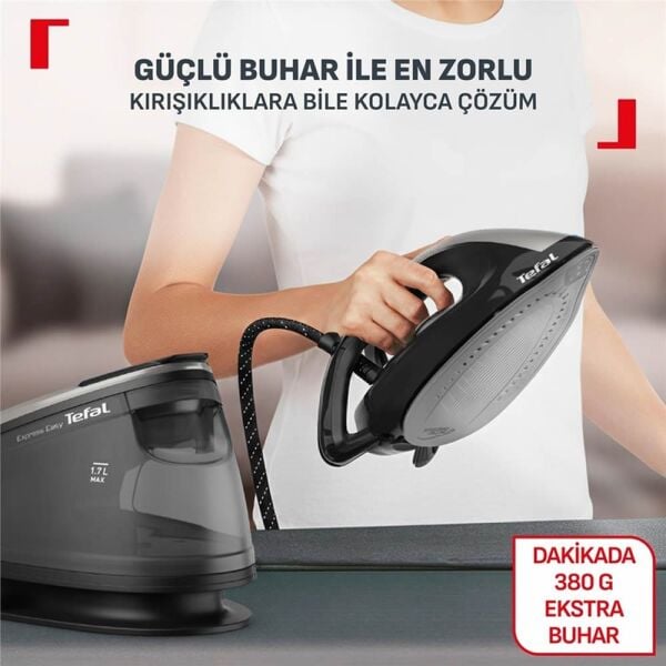 Tefal SV6140 Express Easy 6 Bar 2200W Buhar Kazanlı Ütü - 1830007909