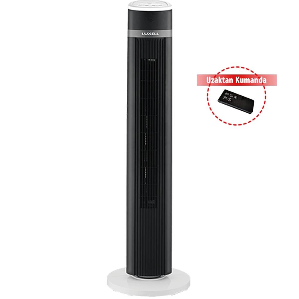 Luxell LXF-260 W Uzaktan Kumandalı Kule Tipi Vantilatör - Beyaz