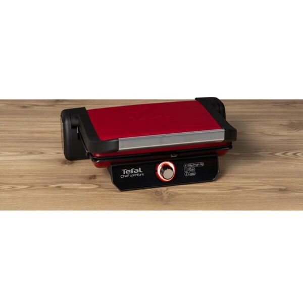 Tefal Chef Comfort 1800 W Tost ve Izgara Makinesi - Kırmızı