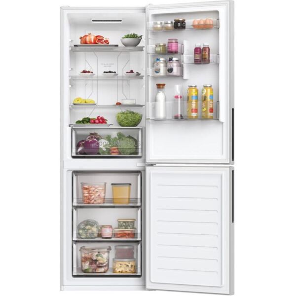 Hoover HOCE3T618ES 341 Litre No Frost Kombi Buzdolabı - Gümüş