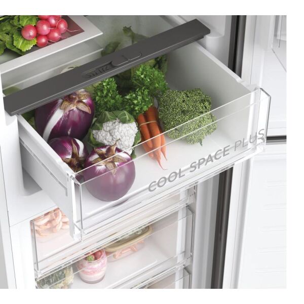 Hoover HOCE3T618ES 341 Litre No Frost Kombi Buzdolabı - Gümüş