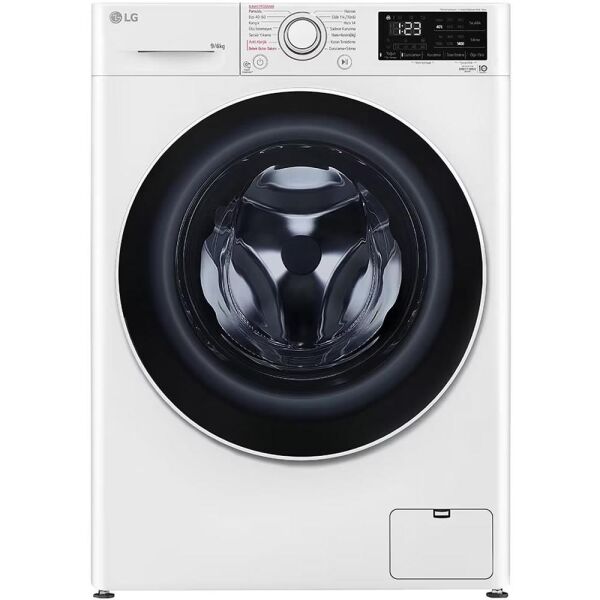 Lg F4V3VRW0WE 9/6 Kg. 1400 Devir Kurutmalı Çamaşır Makinesi