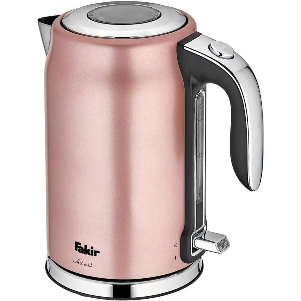 Fakir Adell 1.7 Litre 2200 W Paslanmaz Çelik Kettle - Rosie