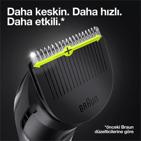 Braun BT 3321 Ayarlanabilir Taraklı Saç ve Sakal Kesme Makinesi