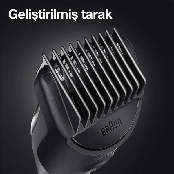 Braun BT 3321 Ayarlanabilir Taraklı Saç ve Sakal Kesme Makinesi