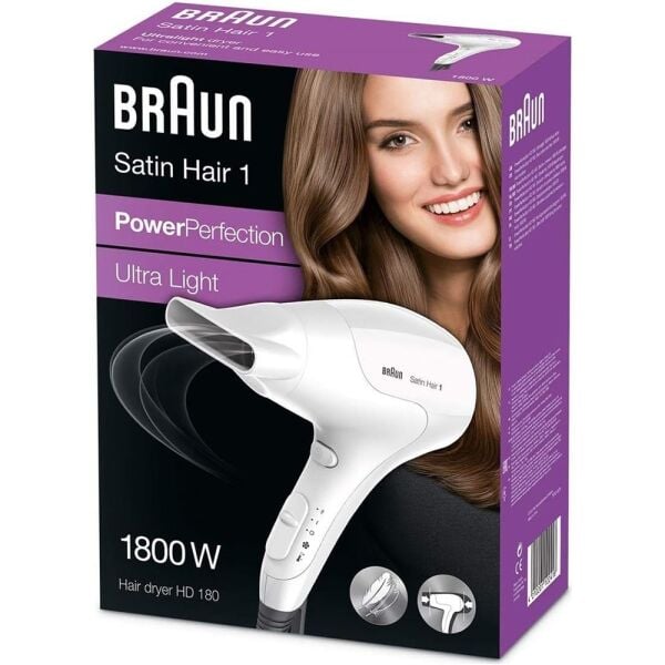 Braun HD180 Satin Hair 1 1800W Saç Kurutma Makinesi