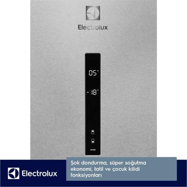 Electrolux LNT7ME46X2 TwinTech 510 Litre No Frost Kombi Buzdolabı