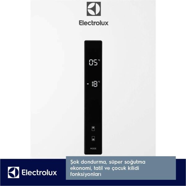 Electrolux LNT7ME46W2 TwinTech 510 Litre No Frost Kombi Buzdolabı