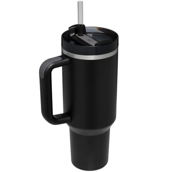 Stanley 10-10824-399 Quencher 1.18 Litre Pipetli Çelik Termos - Siyah