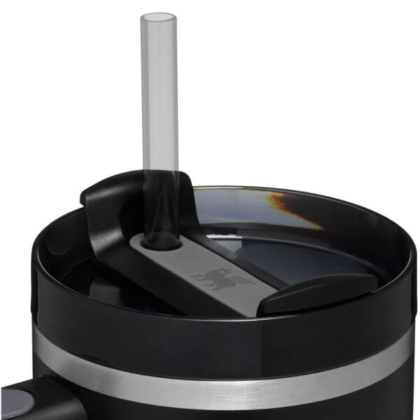 Stanley 10-10824-399 Quencher 1.18 Litre Pipetli Çelik Termos - Siyah