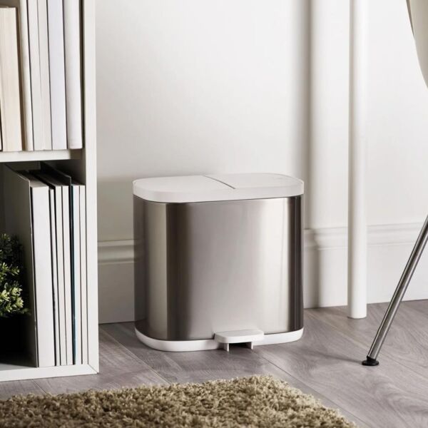 Joseph Joseph 70520 Split Çelik 6 Litre Atık Ayırma ve Geri Dönüşüm Kutusu