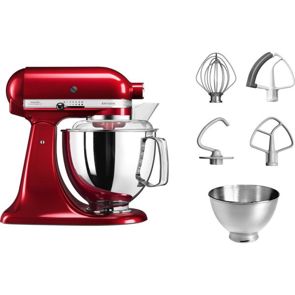 KitchenAid Artisan 5KSM175PSECA Candy Apple 4.8 L Stand Mikser