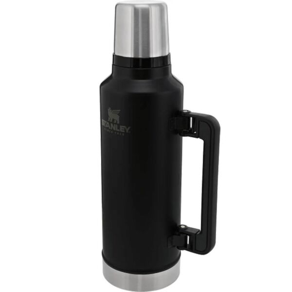 Stanley 10-07934-004 Klasik Vakumlu 1.9 Litre Çelik Termos - Siyah