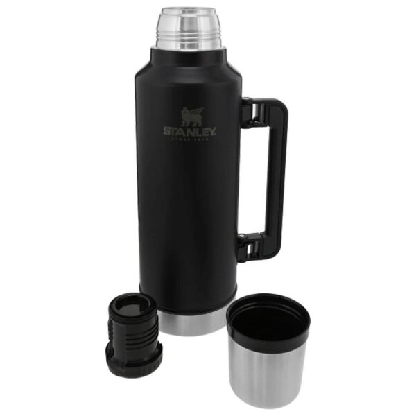 Stanley 10-07934-004 Klasik Vakumlu 1.9 Litre Çelik Termos - Siyah
