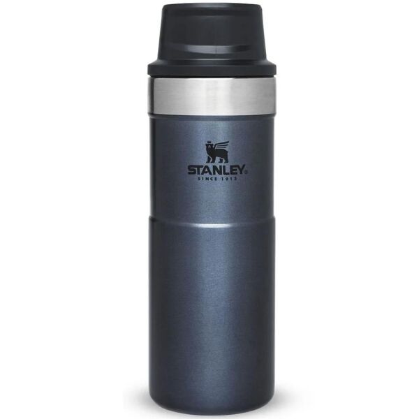 Stanley 10-06439-033 Klasik Trigger Action 0,47 Litre Çelik Termos Bardak - Lacivert