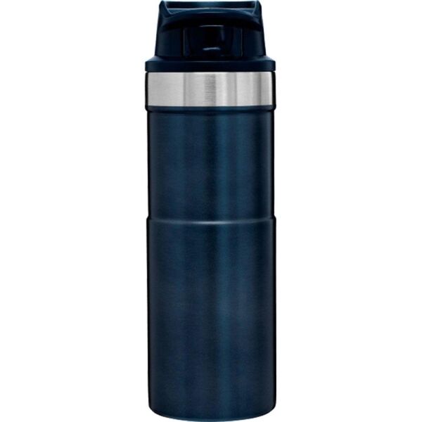 Stanley 10-06439-033 Klasik Trigger Action 0,47 Litre Çelik Termos Bardak - Lacivert