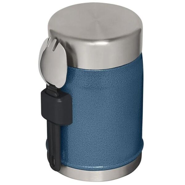 Stanley 10-09382-081 Klasik Kaşıklı 0,40 Litre Çelik Yemek Termosu - Mavi