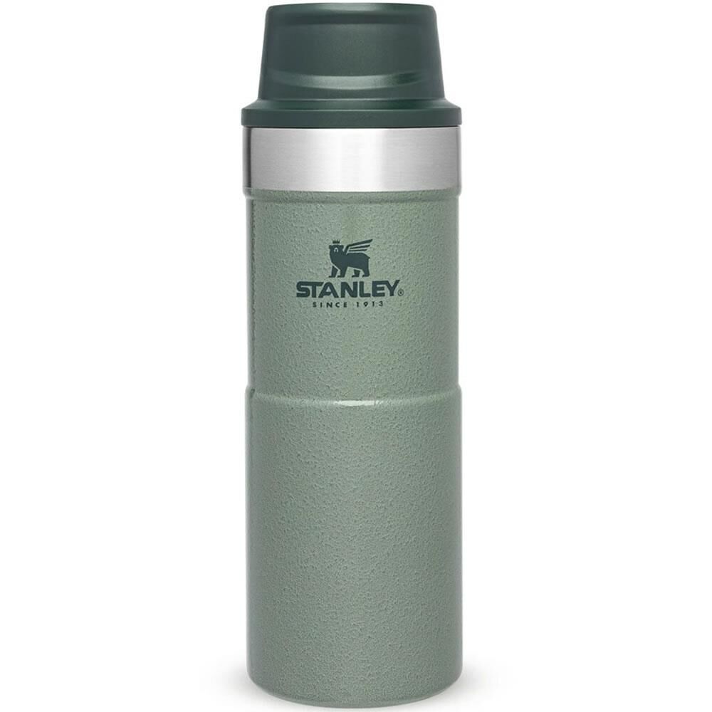 Stanley 10-09848-006 Klasik Trigger Action 0,35 Litre Çelik Termos Bardak - Yeşil