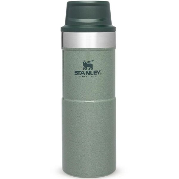 Stanley 10-09848-006 Klasik Trigger Action 0,35 Litre Çelik Termos Bardak - Yeşil