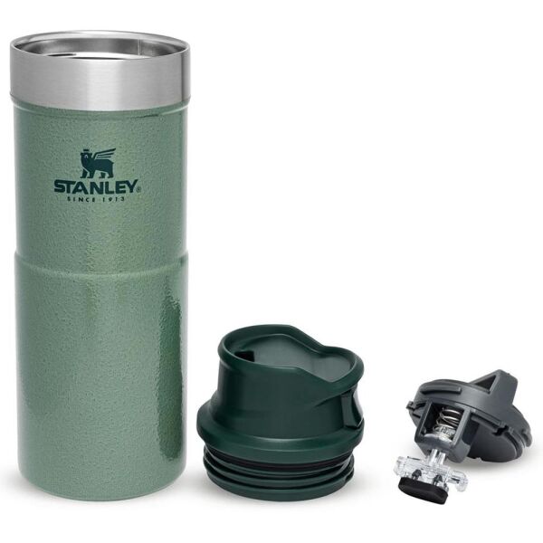 Stanley 10-09848-006 Klasik Trigger Action 0,35 Litre Çelik Termos Bardak - Yeşil