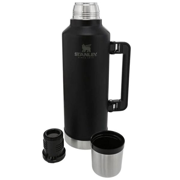 Stanley 10-07935-045 Klasik Vakumlu 2.3 Litre Çelik Termos - Siyah