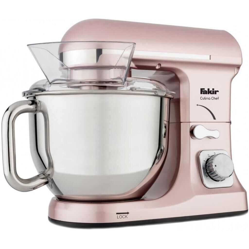 Fakir Culina Chef 1000 Watt 5 Litre Stand Mikser - Rose