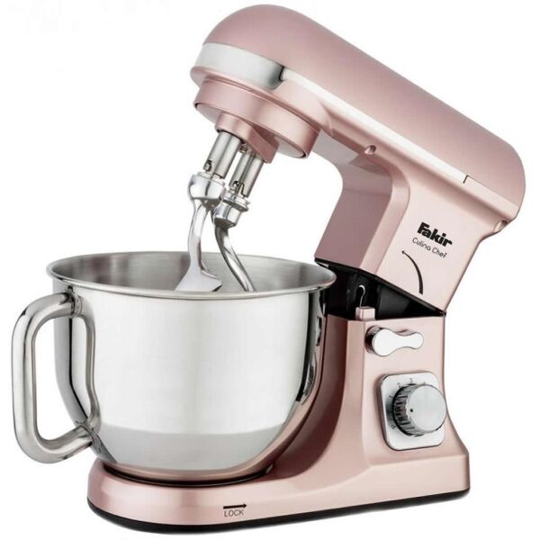 Fakir Culina Chef 1000 Watt 5 Litre Stand Mikser - Rose