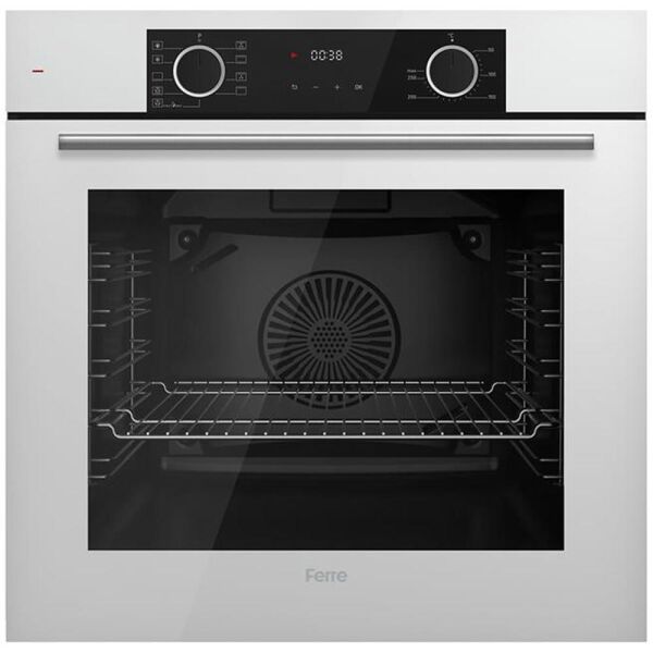 Ferre FryArt XE63CB-SS206-D078 Dijital Turbo Ankastre Set - Beyaz