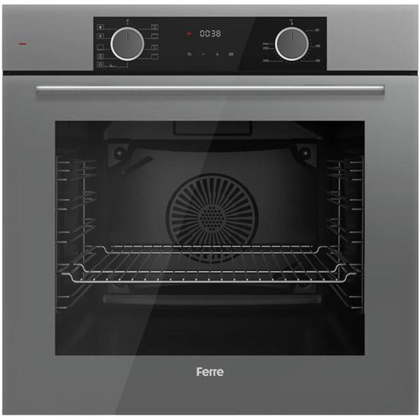 Ferre FryArt XE63CPR-SS208-D079 Dijital Turbo Ankastre Set - Gri