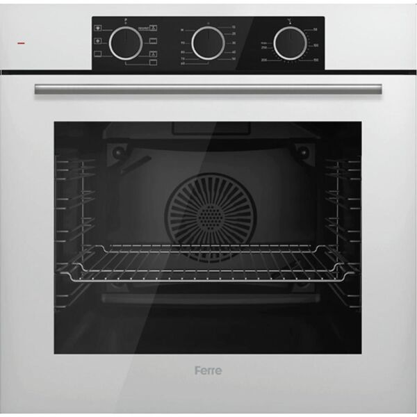 Ferre FryArt QXE62CB-SS206-D087 Turbo Ankastre Set - Beyaz