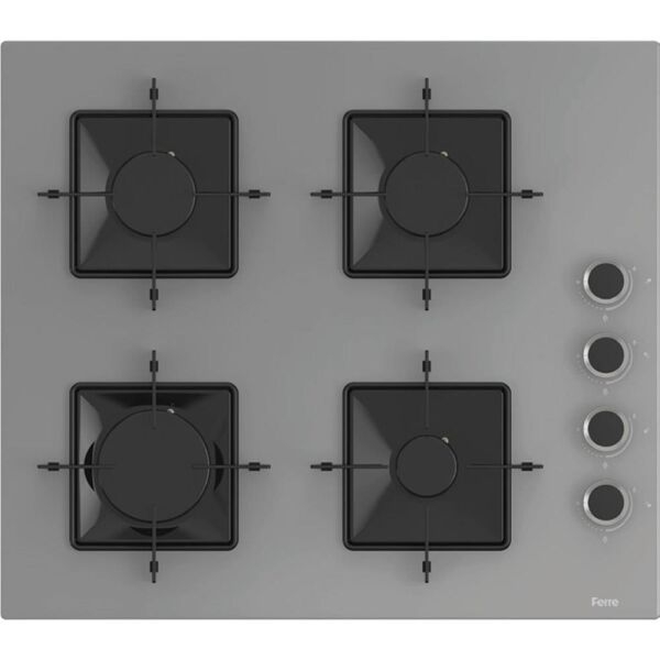 Ferre FryArt QXE62CPR-SS208-D088 Turbo Ankastre Set - Gri
