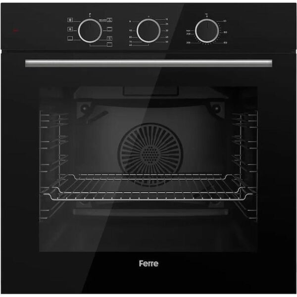 Ferre FryArt QXE62CS-SS205-D086 Turbo Ankastre Set - Siyah