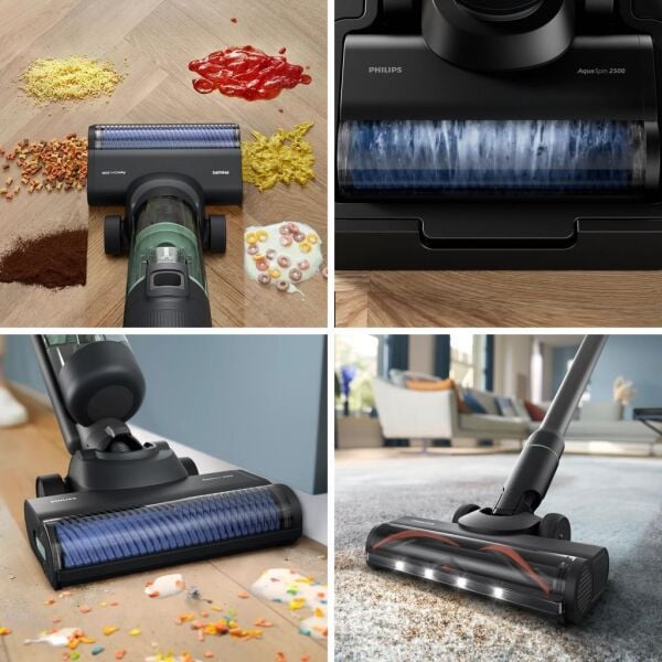 Philips XW7263/11 Aqua Trio 7000 Serisi Islak & Kuru Kablosuz Dikey Şarjlı Süpürge