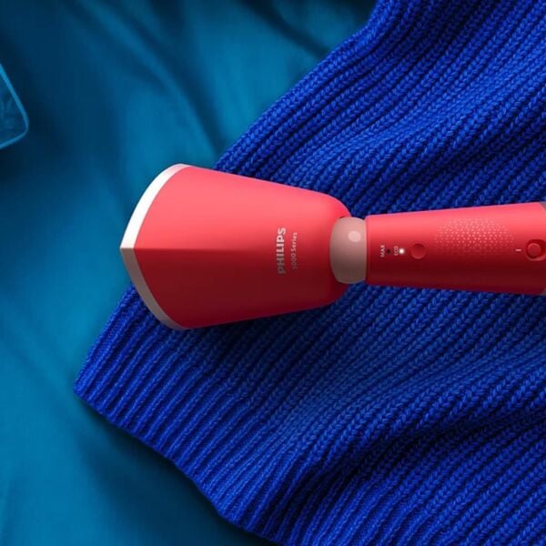 Philips STH5020/40 5000 Serisi El Tipi Buharlı Düzleştirici - Kırmızı