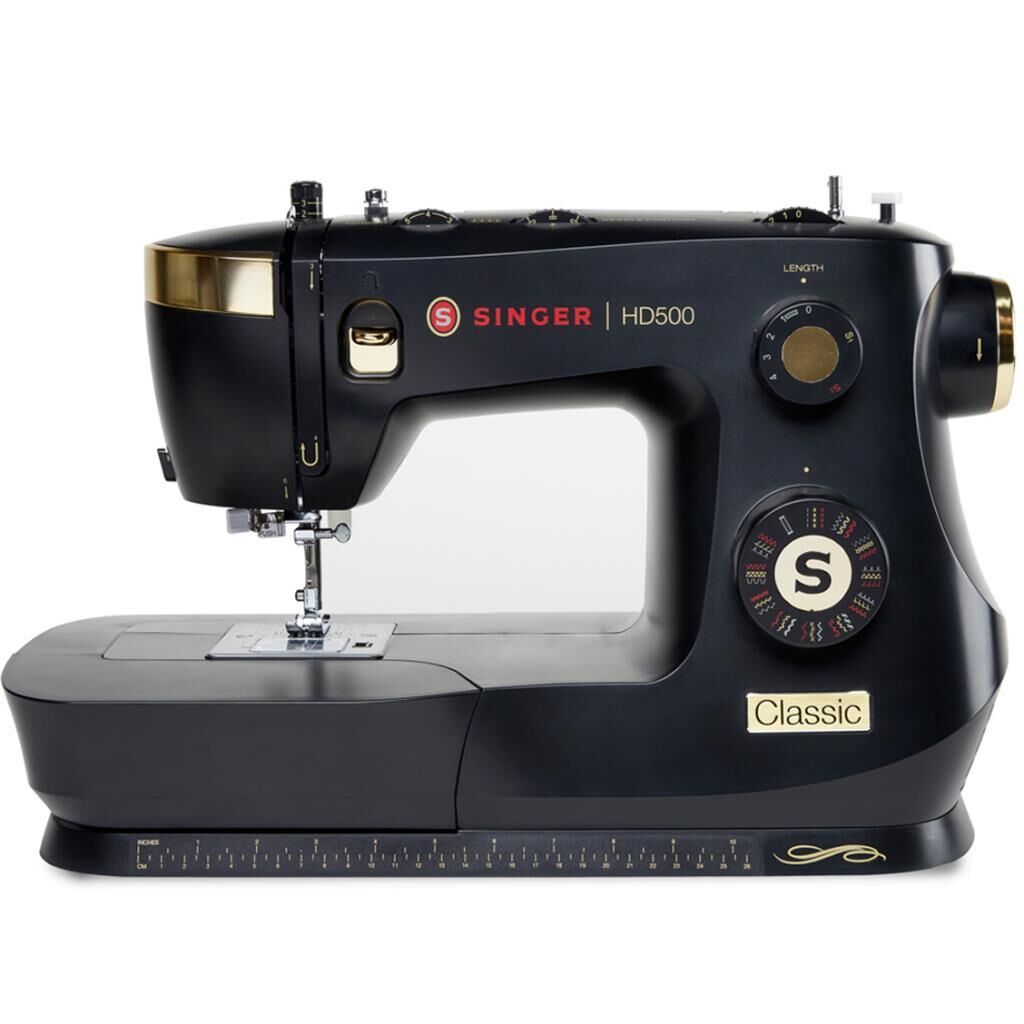 Singer HD500 Classic Gold Dikiş Makinesi - Siyah